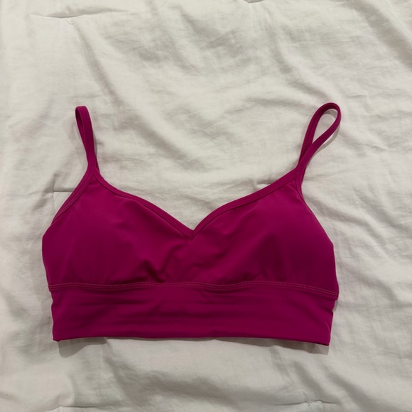 Lululemon Align Sweetheart Bra in Ripened Raspberry, Size 10/Medium - Picture 3 of 6
